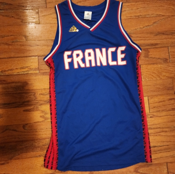 France Mens Sz Small Basketball Jersey - Picture 2 of 6